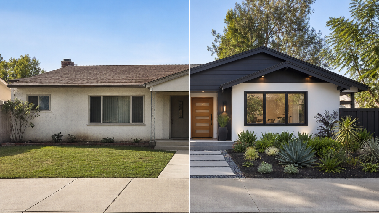 Facade Studio AI before and after result